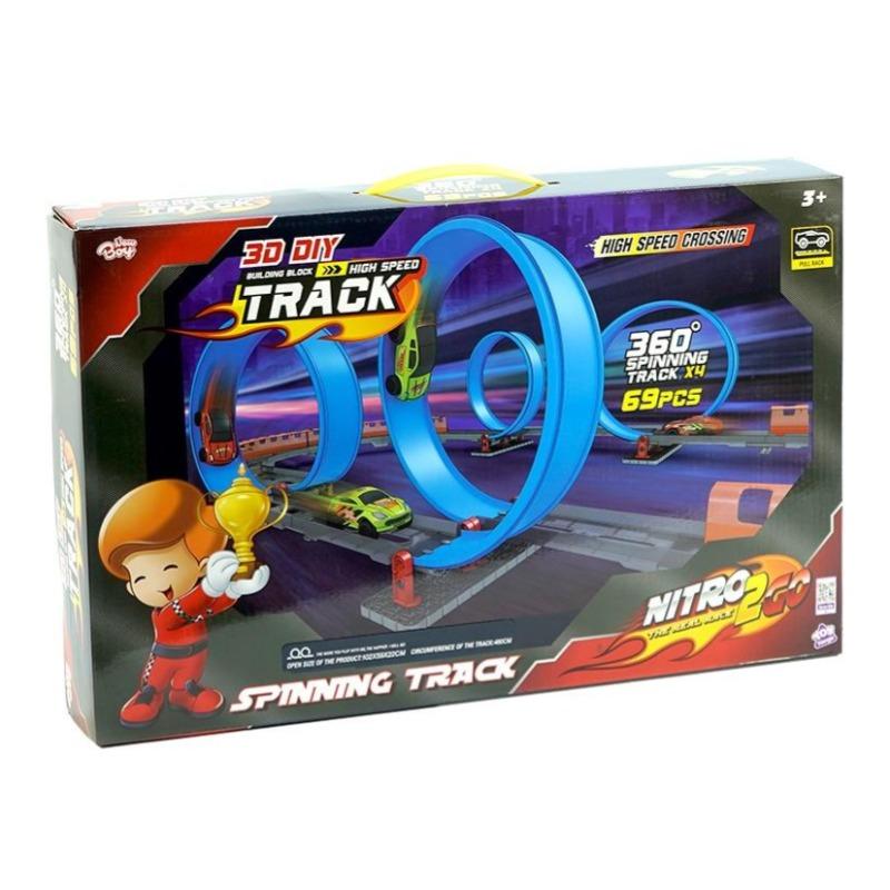 Buy Nitro2Go Spinning Track 69pcs | Yallatoys.com
