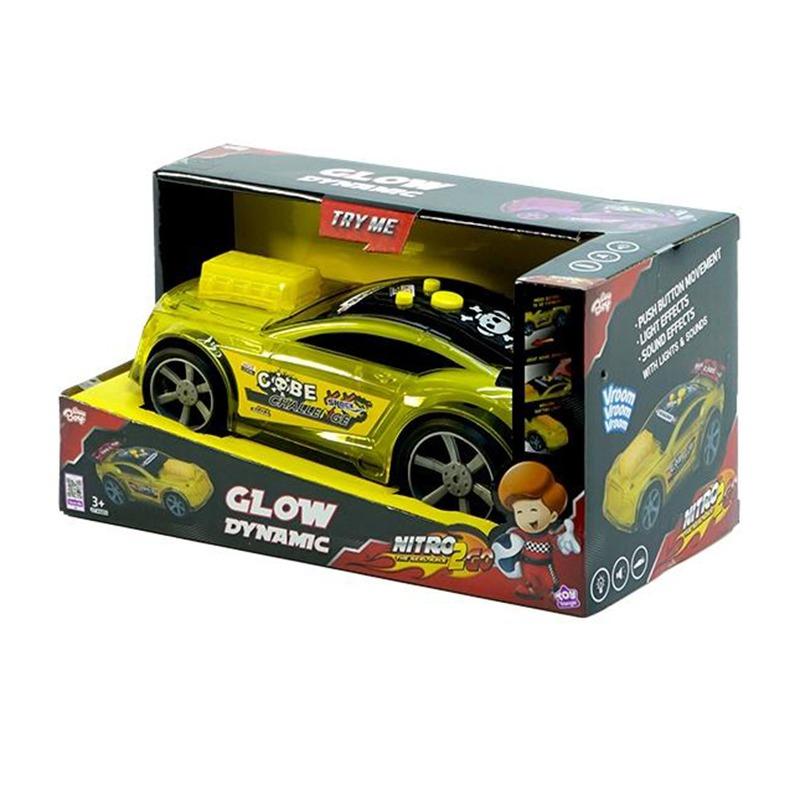 Buy Nitro2Go Glow Dynamic Car (Sold Separately Subjected To Availability) | Yallatoys.com
