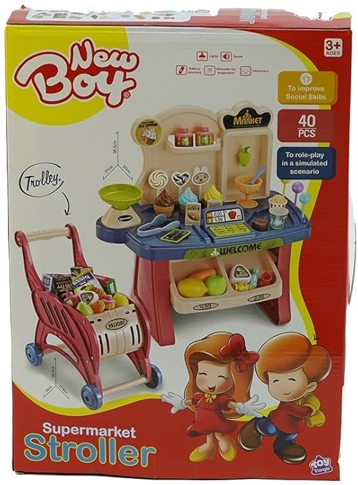 Buy New Boy Supermarket Stroller | Yallatoys.com
