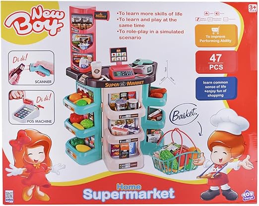 Buy New Boy Home Supermarket | Yallatoys.com
