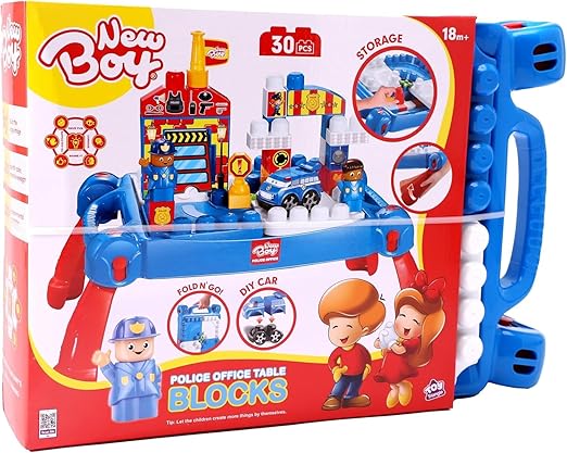 Buy New Boy Blocks Police Office 30pcs | Yallatoys.com