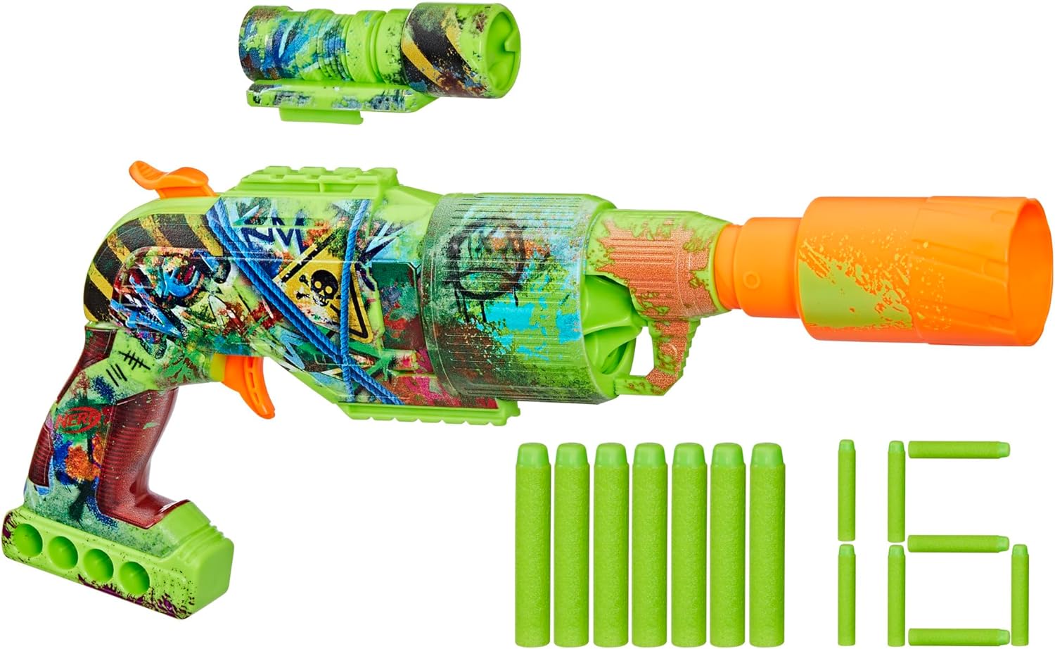 Buy Nerf Zombie Driller Dart Blaster | Yallatoys.com