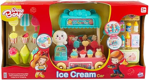 Buy New Girl Ice Cream Car  | Yallatoys.com