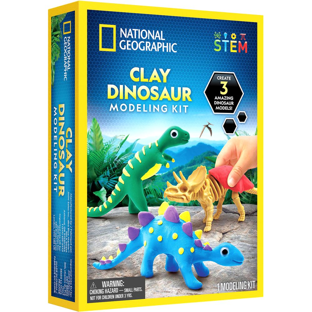 Buy National Geographic Dino Skeletons With Modeling Clay | Yallatoys.com