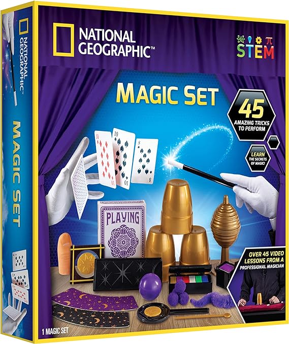 Buy National Geographic Magic Kit - 5 Magic Tricks | Yallatoys.com