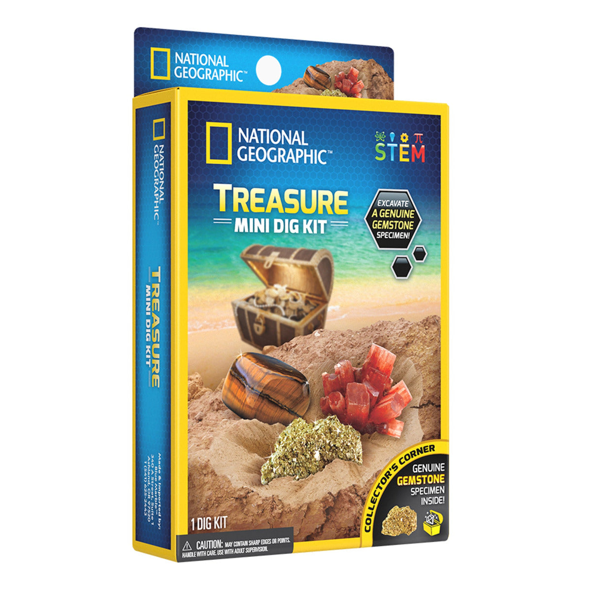 Buy National Geographic Carded Treasure Mini Dig Kit | Yallatoys.com