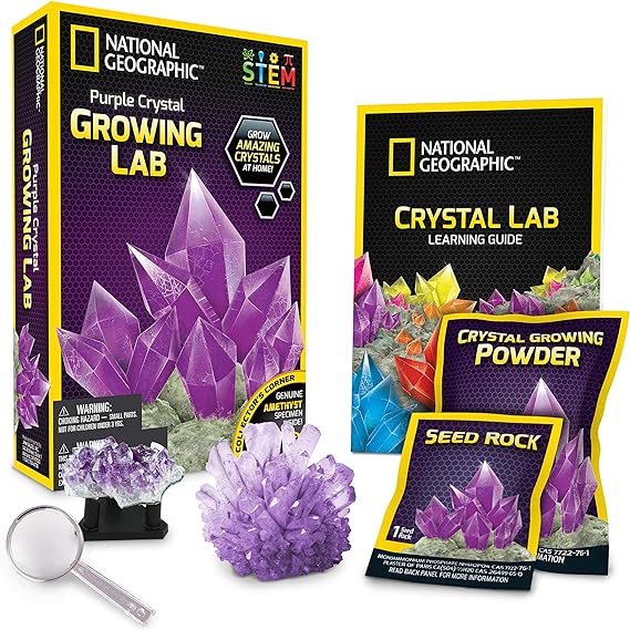 Buy National Geographic Purple Crystal Growing Lab | Yallatoys.com