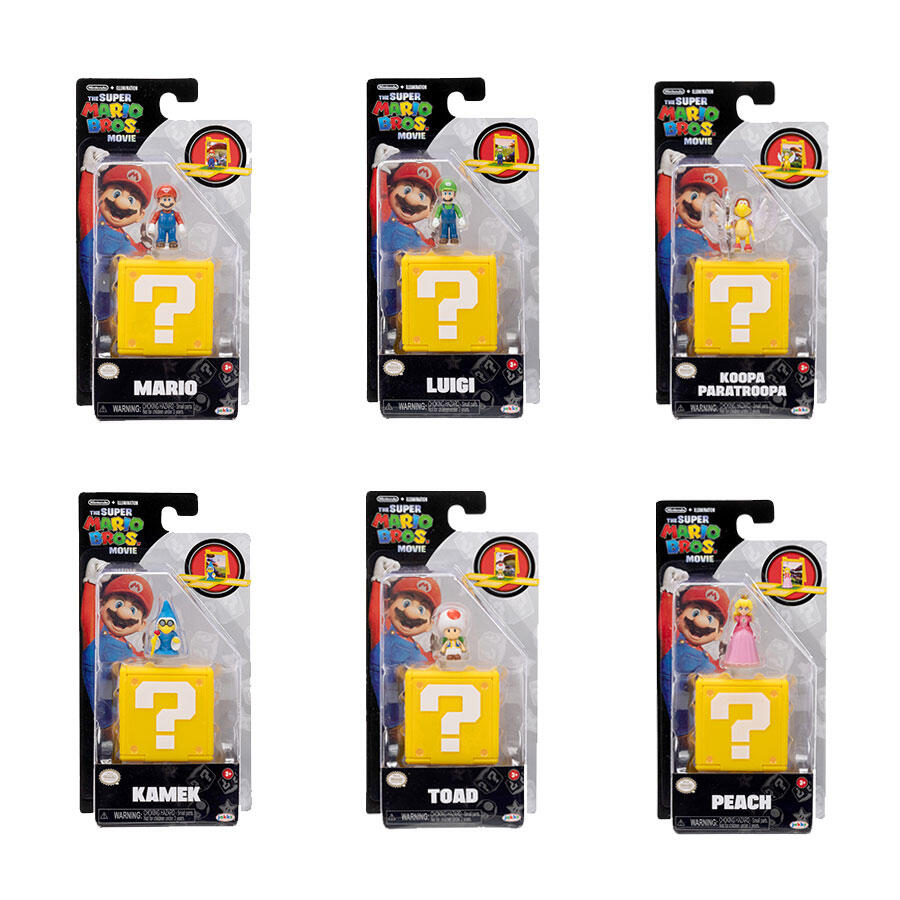 Buy Nintendo Super Mario Movie 1.25inch Mini Figure (Sold Separately Subject to Availability) | Yallatoys.com