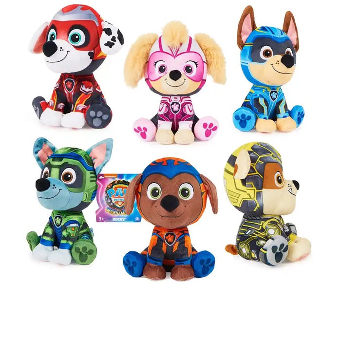 Buy Paw Patrol Movie 2 Basic Plush (Sold Separately Subjected To Availability) | Yallatoys.com