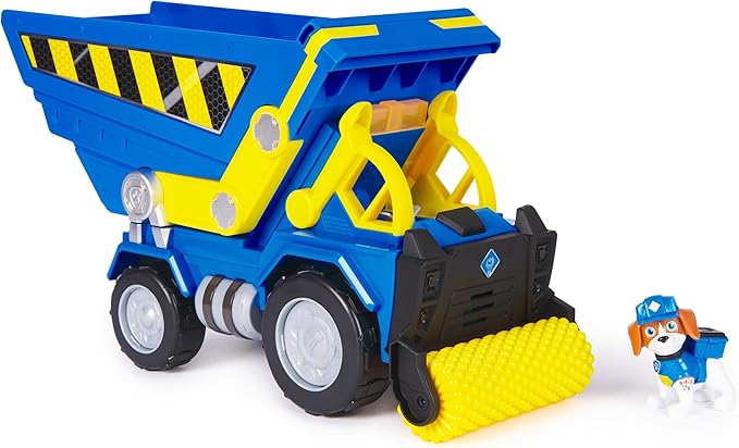 Buy Paw Patrol Rubble & Crew Toy Vehicle Deluxe Wheeler Dump Truck | Yallatoys.com