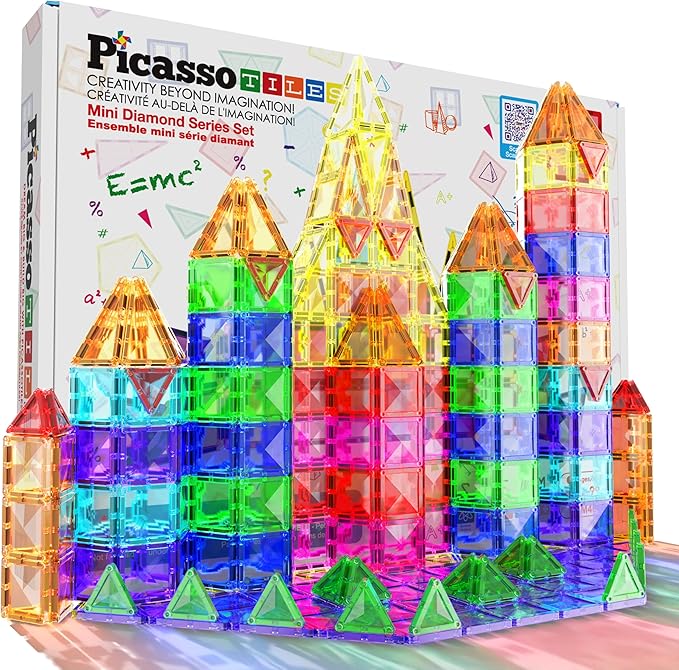 Buy Picasso Tiles Mini Diamond Travel Size 40pcs | Yallatoys.com