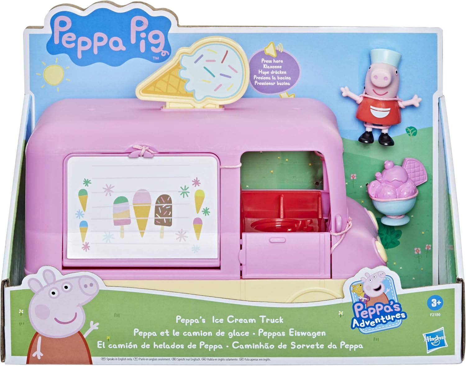 Buy Peppa Pig Ice Cream Truck | Yallatoys.com