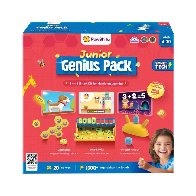 Buy Plugo Playshifu3 In 1 Junior Genius AR Powered Math Stem Kit | Yallatoys.com