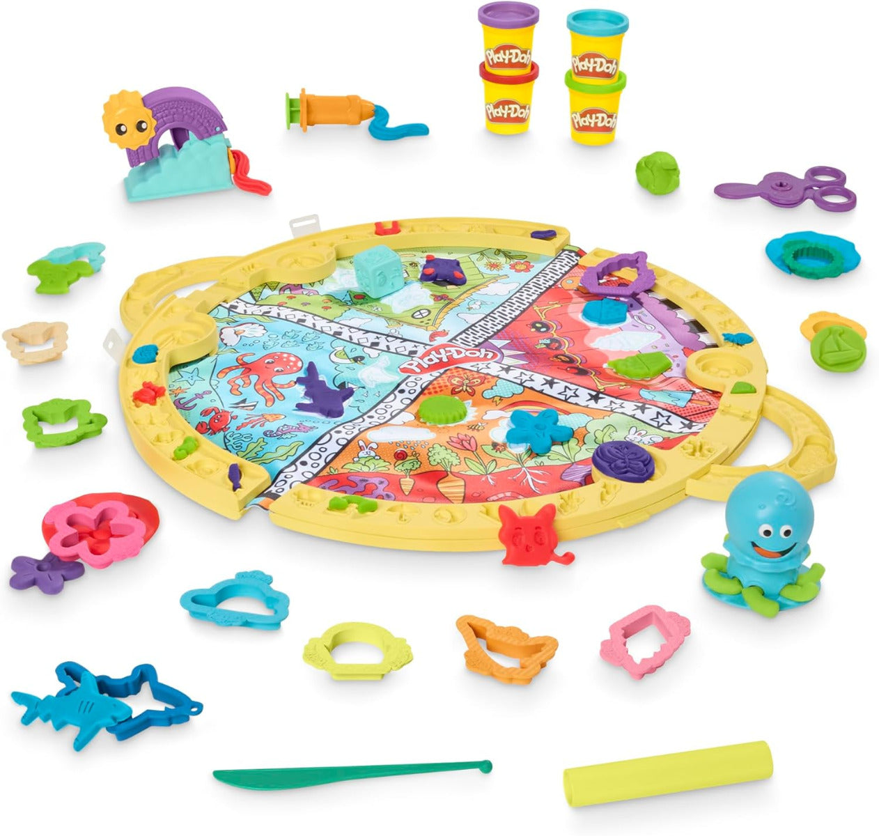 Buy Play-Doh Fold and Go Playmat Starter Set | Yallatoys.com