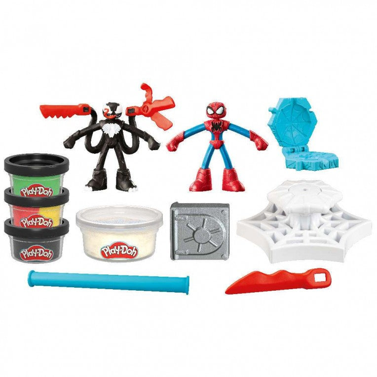 Buy Playdoh Spiderman Launch and Slice Battle Set | Yallatoys.com