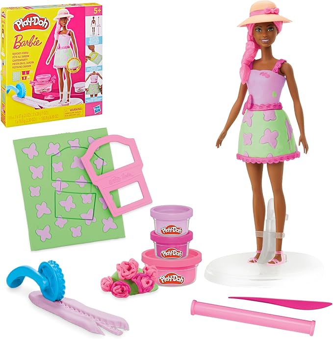 Buy Play Doh Barbie Garden Party Designer Doll | Yallatoys.com
