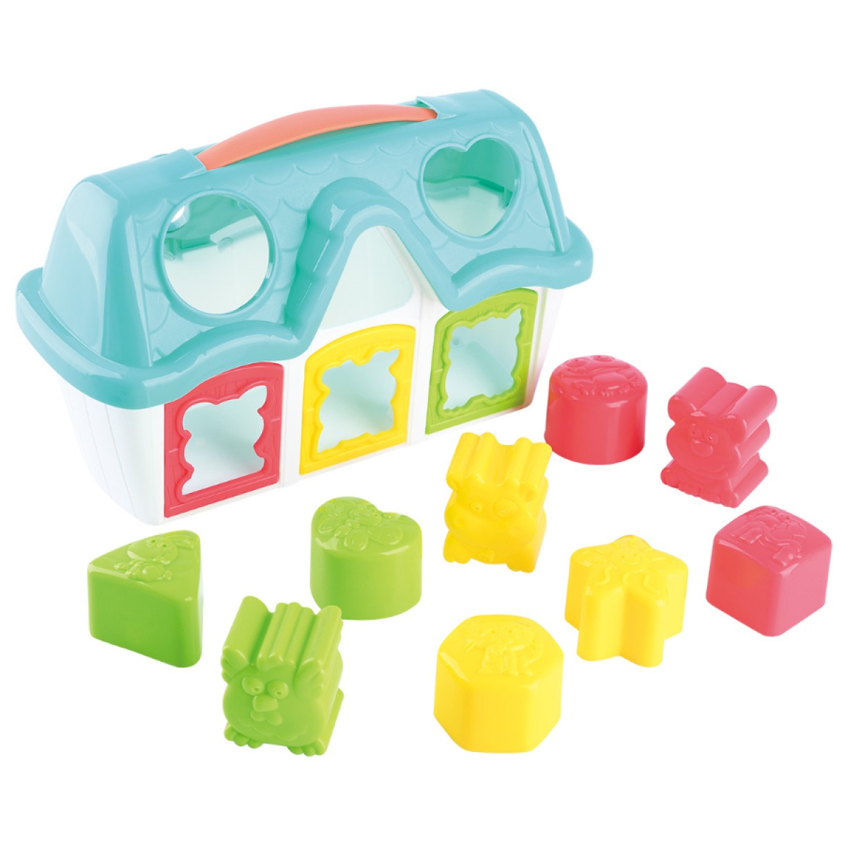 Buy Playgo Shape Barn Stavlos 10pcs | Yallatoys.com