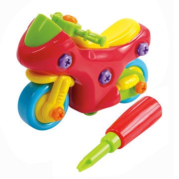 Buy Playgo Junior Mechanic Construct Motorcycle Toy | Yallatoys.com