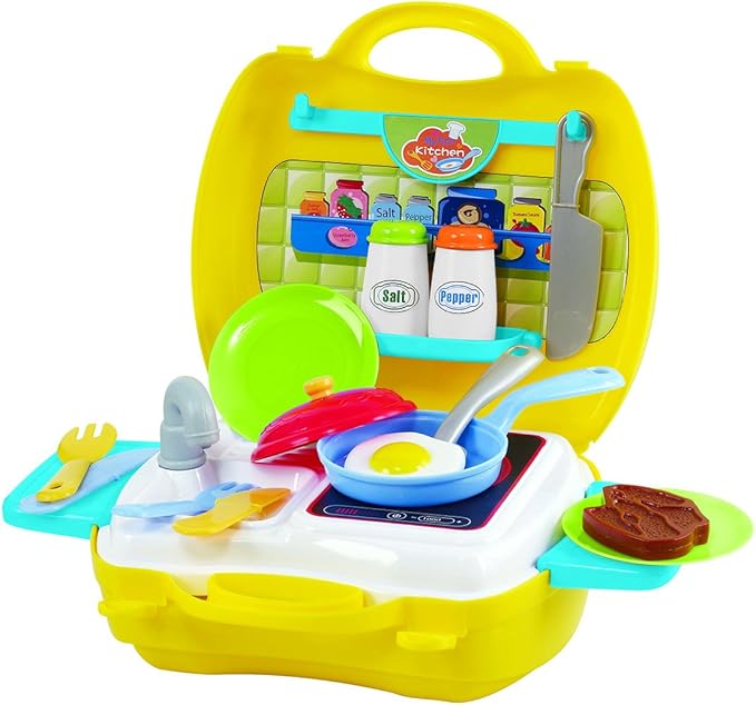Buy Playgo My Carry Along Kitchen Toy Kitchen Sets 22pcs | Yallatoys.com