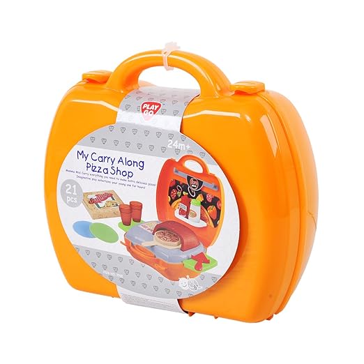 Buy Playgo My Carry Along Pizza Shop 21 Pieces | Yallatoys.com