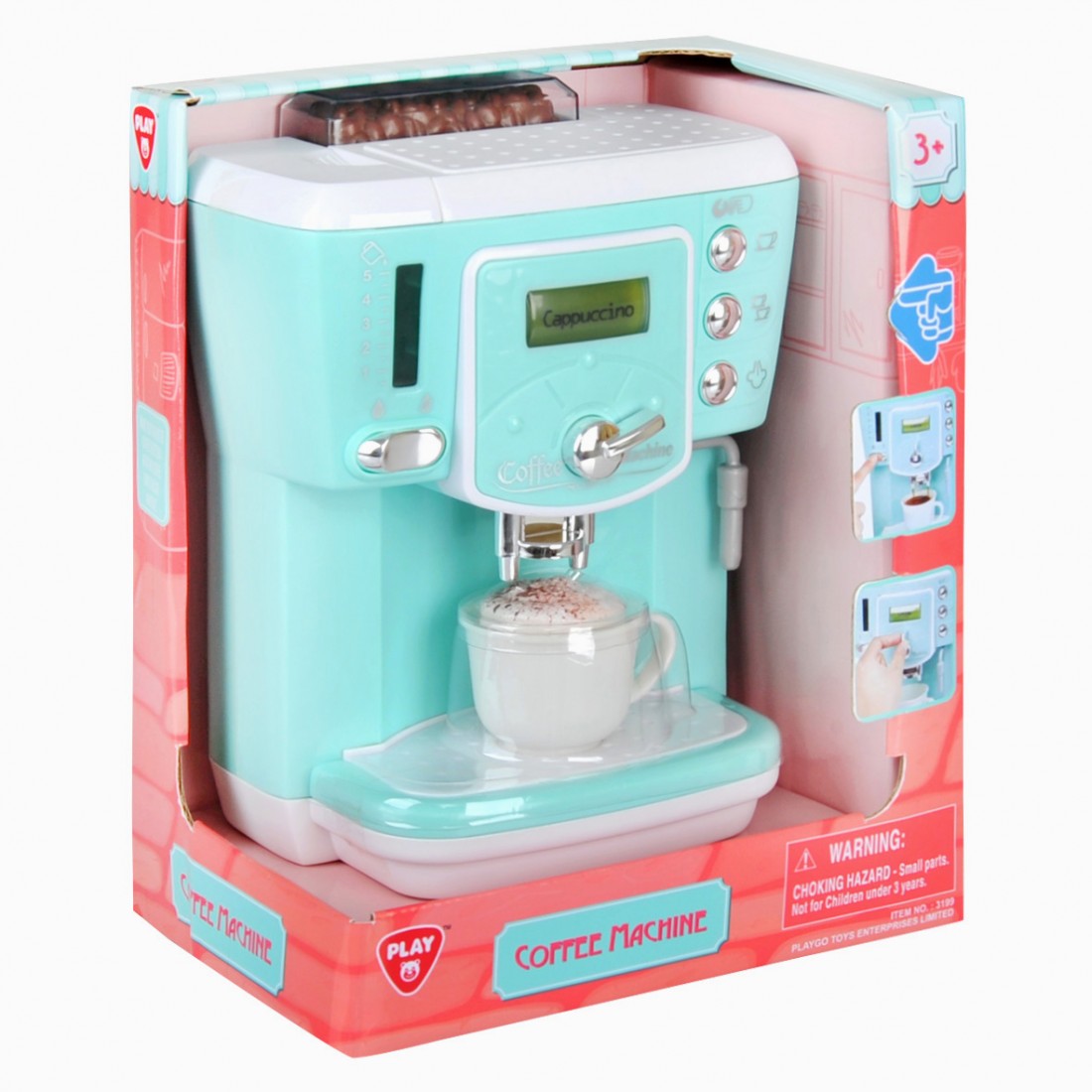 Buy Playgo Coffee Machine Battery Operated | Yallatoys.com