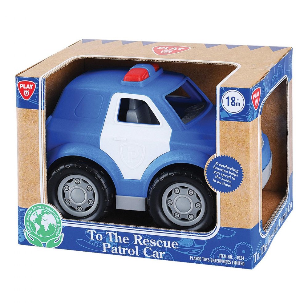 Buy Playgo Biobased Plastic To The Rescue Patrol Car | Yallatoys.com