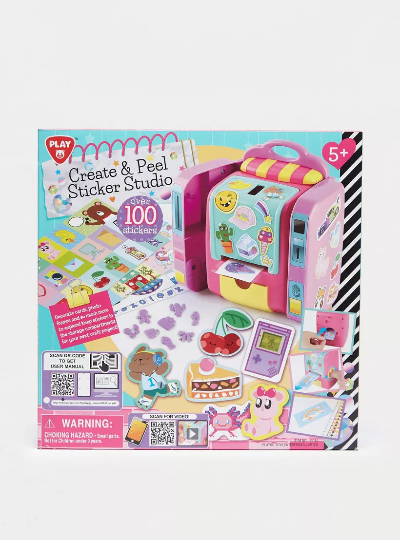 Buy Playgo Create and Peel Sticker Studio Playset | Yallatoys.com