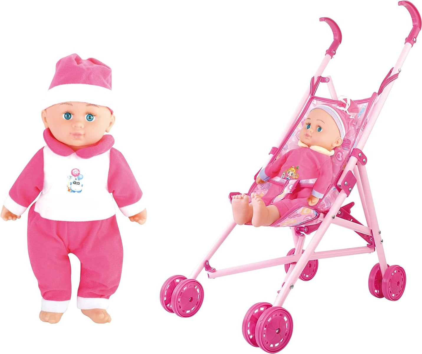 Buy Power Joy Baby Cayla Trolley with Doll 40cm | Yallatoys.com