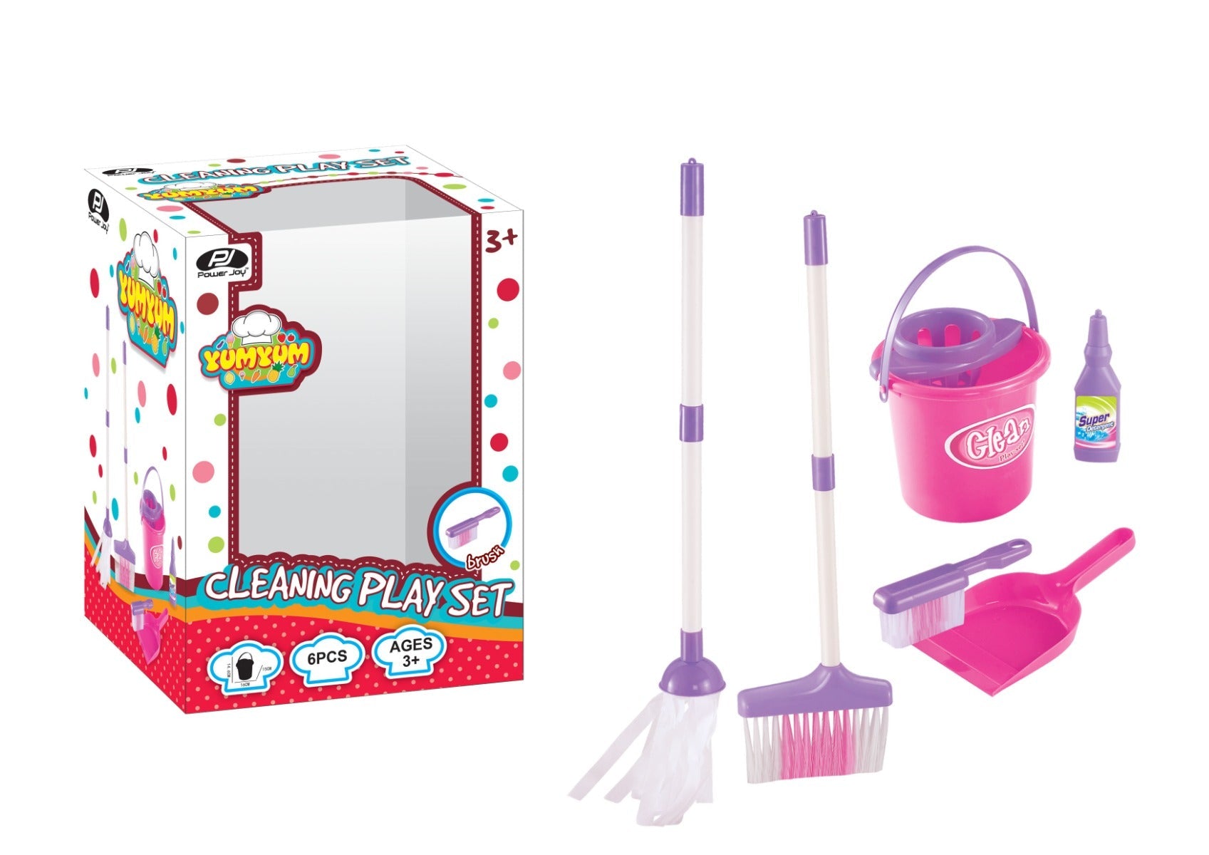 Buy Power Joy Yumyum Cleaning Play Set | Yallatoys.com