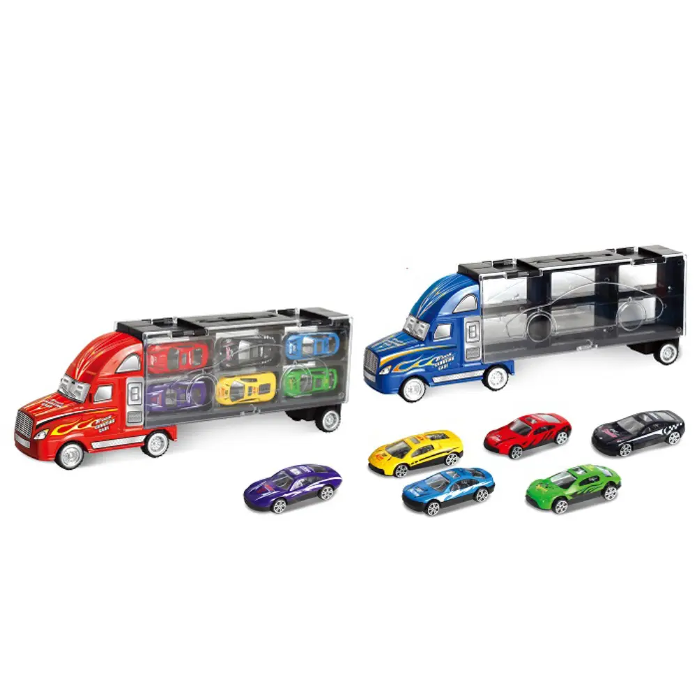 Buy Power Joy Vroom Trucky With 6 Pcs Die Cast (Sold Separately Subjected To Availability) | Yallatoys.com
