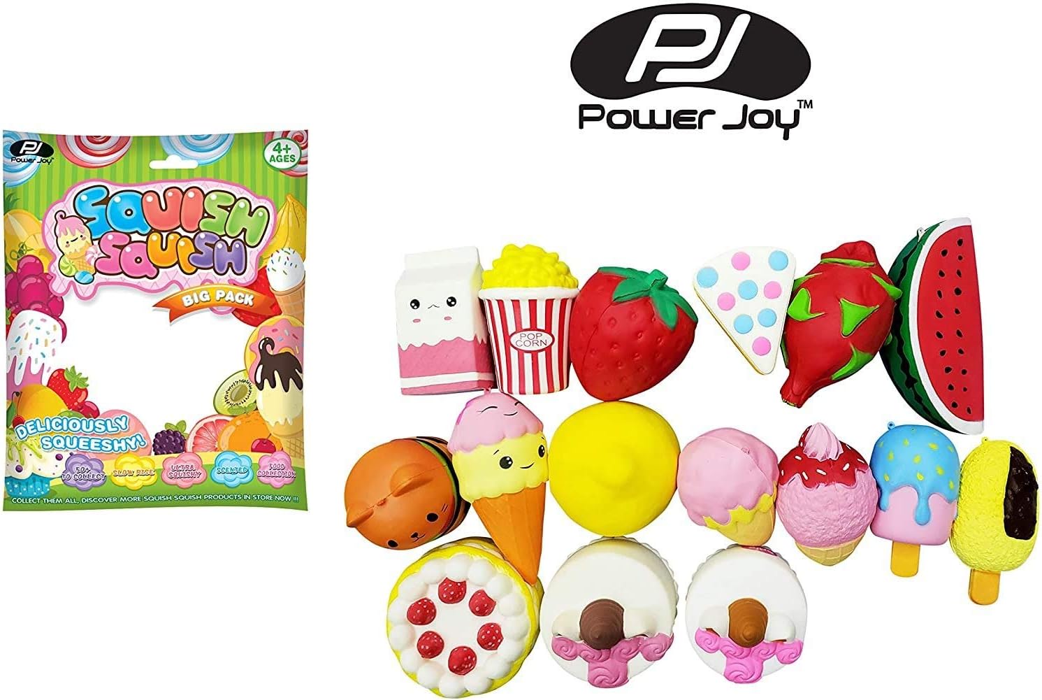Buy Power Joy Squish Squish Food Small Pack | Yallatoys.com