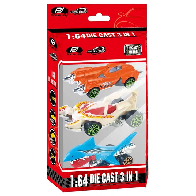 Buy Power Joy 1:64 V.Vroom Diecast Viper 3-in-1 (Sold Separately Subjected to Availability) | Yallatoys.com