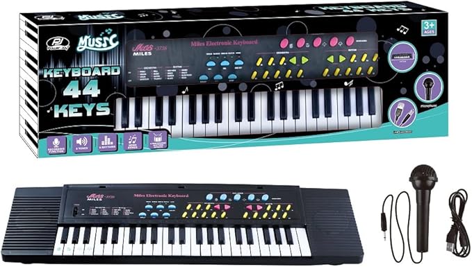 Buy Power Joy Power Joy Music Keyboard 44 Keys with Mic | Yallatoys.com