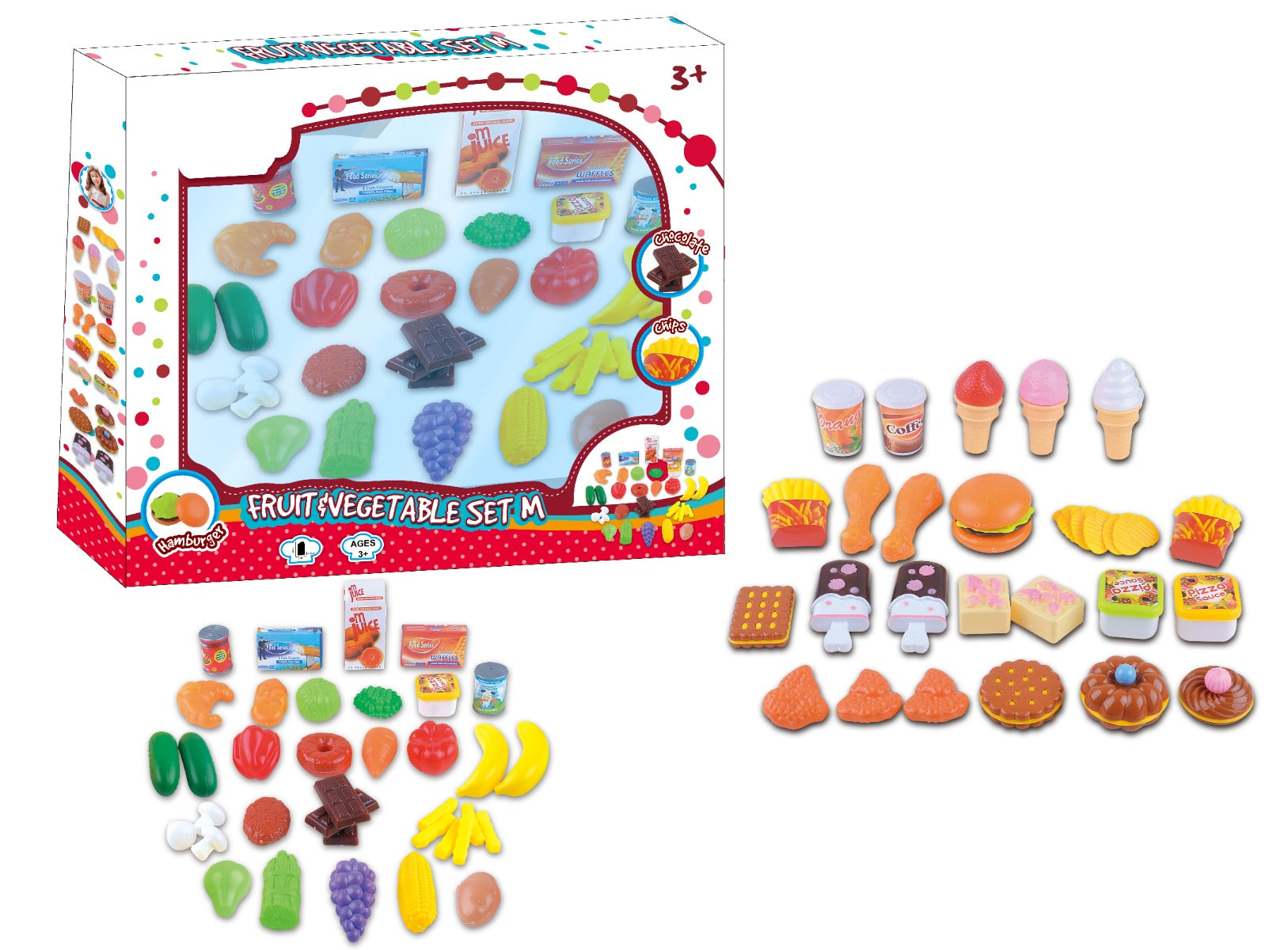 Buy Power Joy Yumyum Fruit And Vegetable Playset | Yallatoys.com