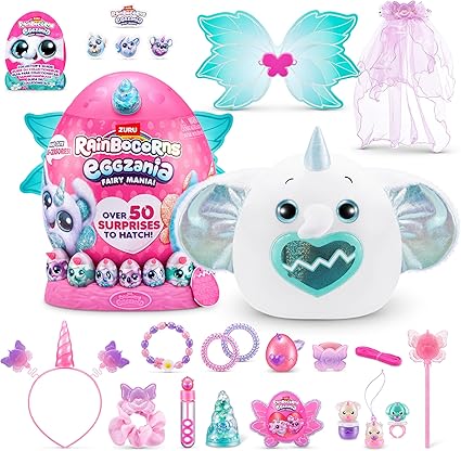 Buy Rainbocorns Eggzania Fairy Mania (Sold Seperately Subject To Availability) | Yallatoys.com