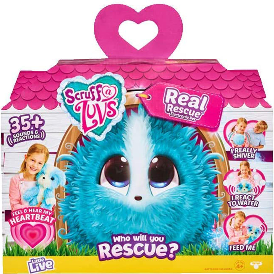 Buy Scruff A Luv Real Rescue Electronic Pet with 35+ Sound and Reactions | Yallatoys.com