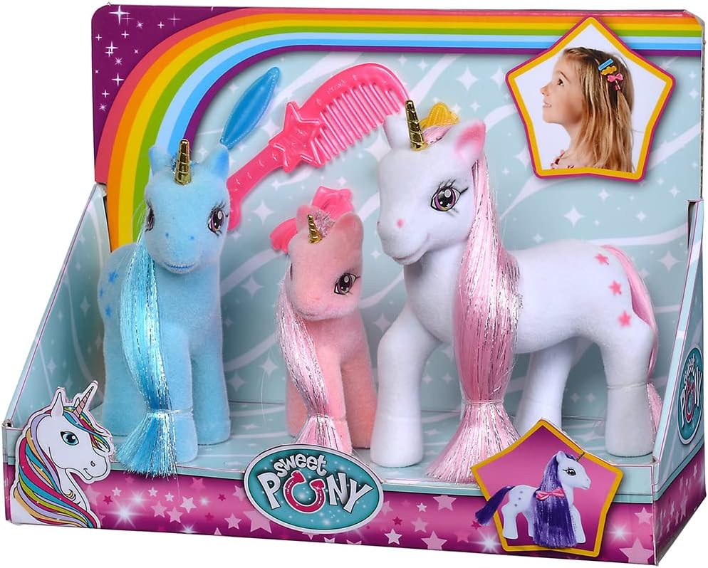 Buy Simba Unicorn Family 3pcs | Yallatoys.com