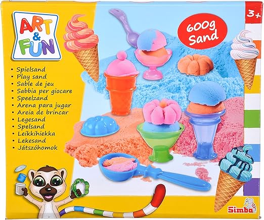 Buy Art and Fun Ice Creme Play Sand Set | Yallatoys.com