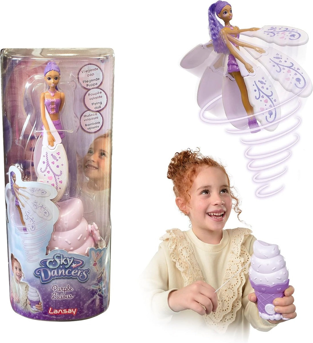 Buy Sky Dancers Purple Licious Flying Doll | Yallatoys.com