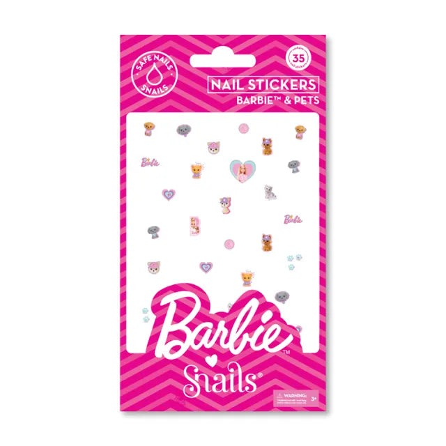 Buy Snails Barbie Nail Stickers Pets 35 Pcs | Yallatoys.com