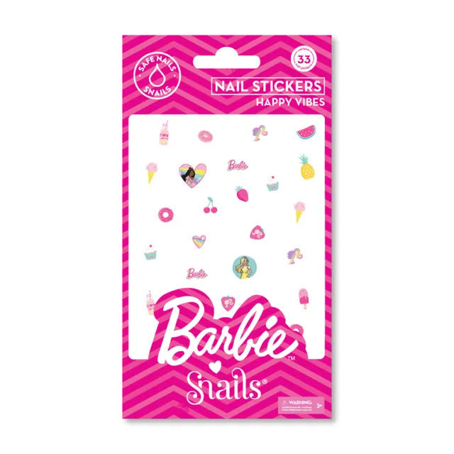 Buy Snails Barbie Nail Stickers Happy Vibes 33 Pcs | Yallatoys.com