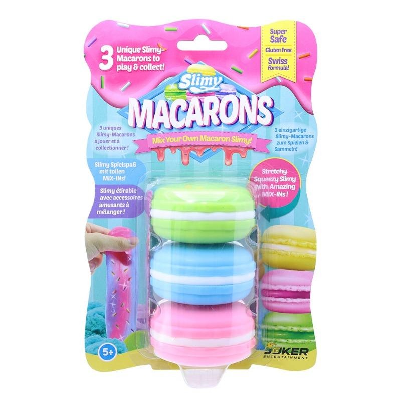 Buy Slimy Macarons  3 Color  Blistercard  | Yallatoys.com