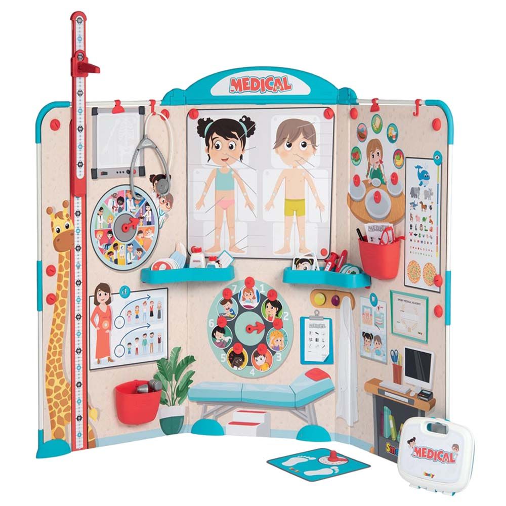 Buy Smoby Doctor Office With 65 Accessories | Yallatoys.com