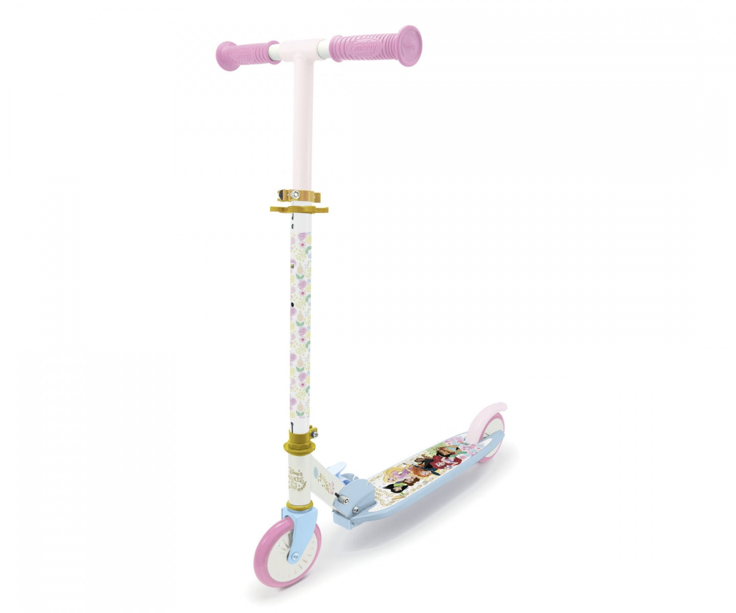 Buy Smoby Disney Princess 2 Wheel Foldable Scooter | Yallatoys.com