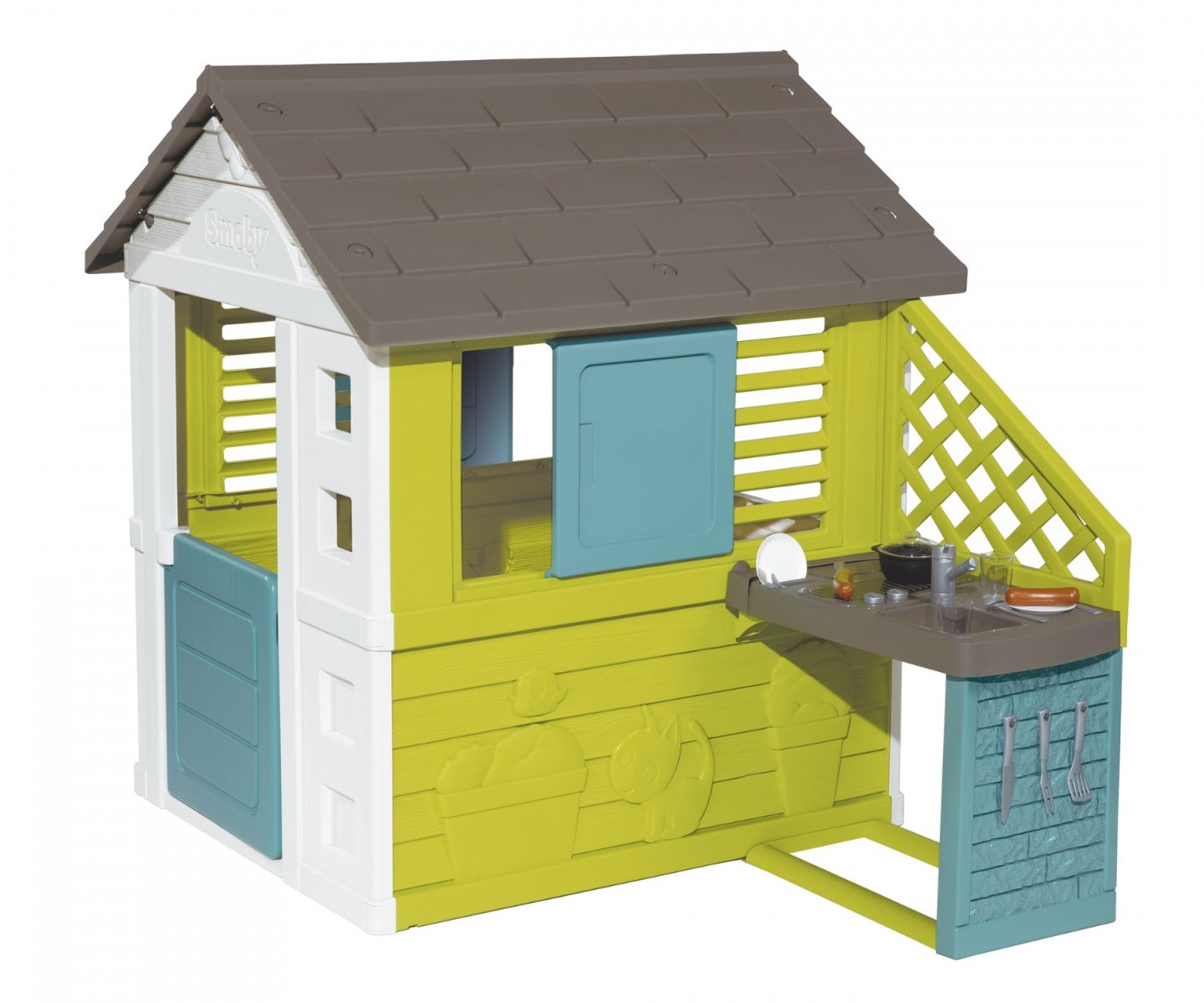 Buy Smoby Pretty Playhouse with Kitchen | Yallatoys.com