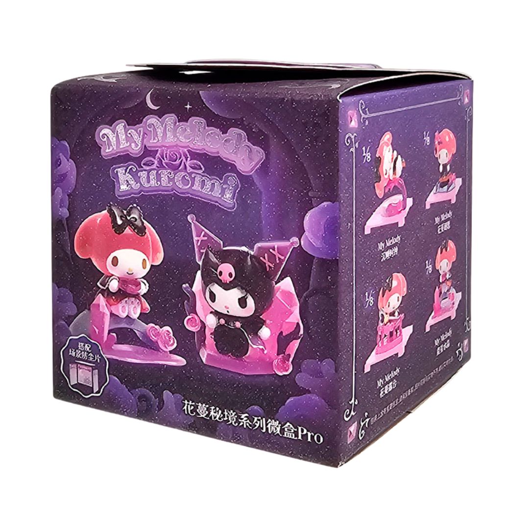 Buy Sanrio My Melody and Kuromi Floral Secret Realm Series Mini Box Pro (Sold Separately Subjected to Availability) | Yallatoys.com