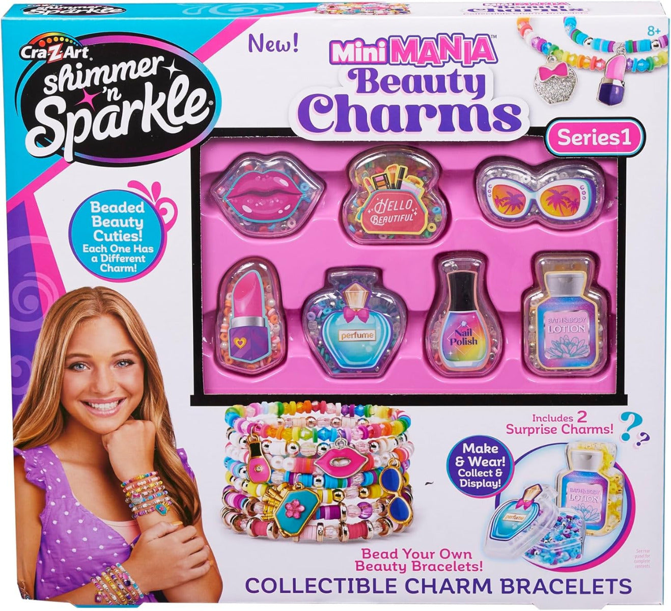 Buy Shimmer N Sparkle Mini Mania Beauty Charms Bracelet Maker | Yallatoys.com