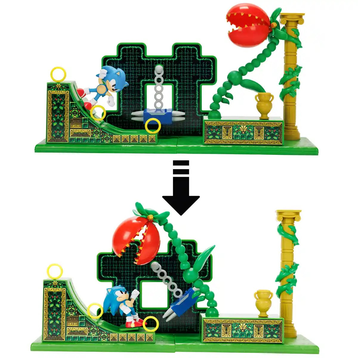 Buy Sonic 2.5inch Stardust Speedway Zone Playset | Yallatoys.com
