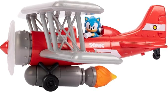 Buy Sonic The Hedgehog Tornado Biplane With Figure | Yallatoys.com