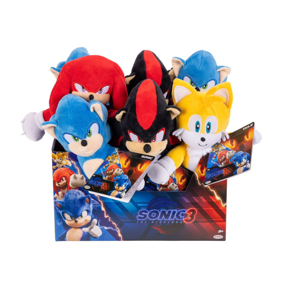 Buy Sonic 3 Movie Basic Plush Toy (Sold Separately Subject To Availability) | Yallatoys.com